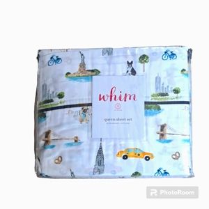 Martha stewart whim queen size sheet set